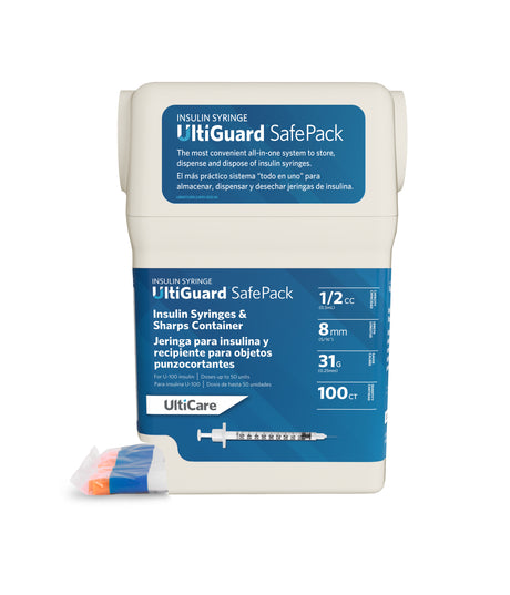 Image of UltiCare® Insulin Syringe 31G x 5/16", 1/2 mL
