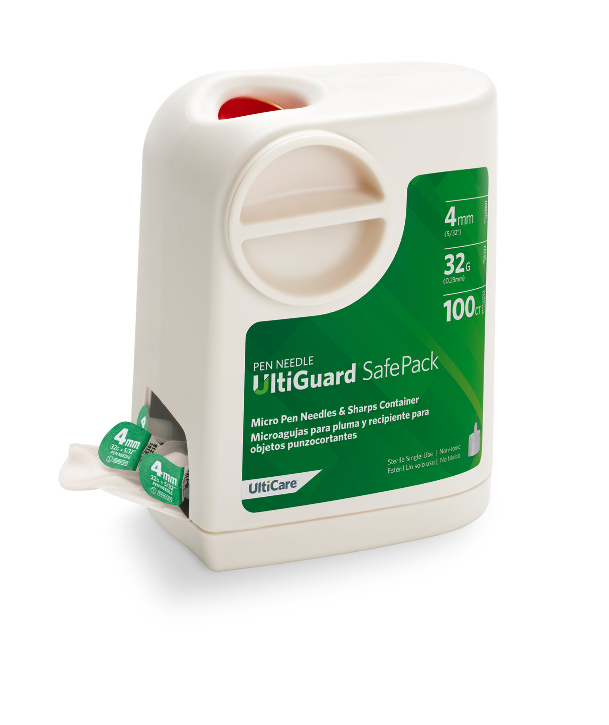 Image of UltiGuard Safe Pack Pen Needles 4mm x 32G Micro