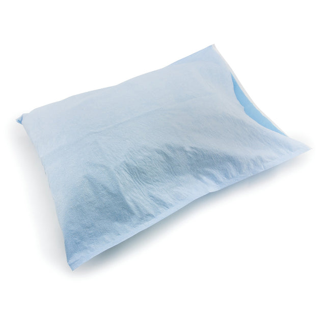 Image of Pillowcase McKesson Standard Blue Disposable (100/Case)