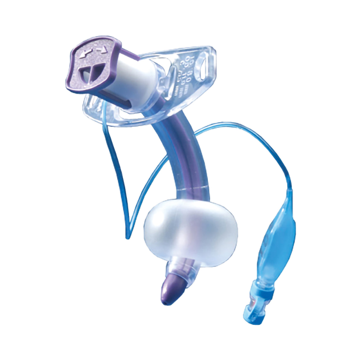 Image of Smiths Medical ASD, Inc. BLUselect Tracheostomy Tube with Wedge, Cuffed, Non-Fenestrated, Size 10.0