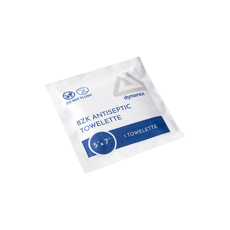BZK Antiseptic Towelette 5" x 7"
