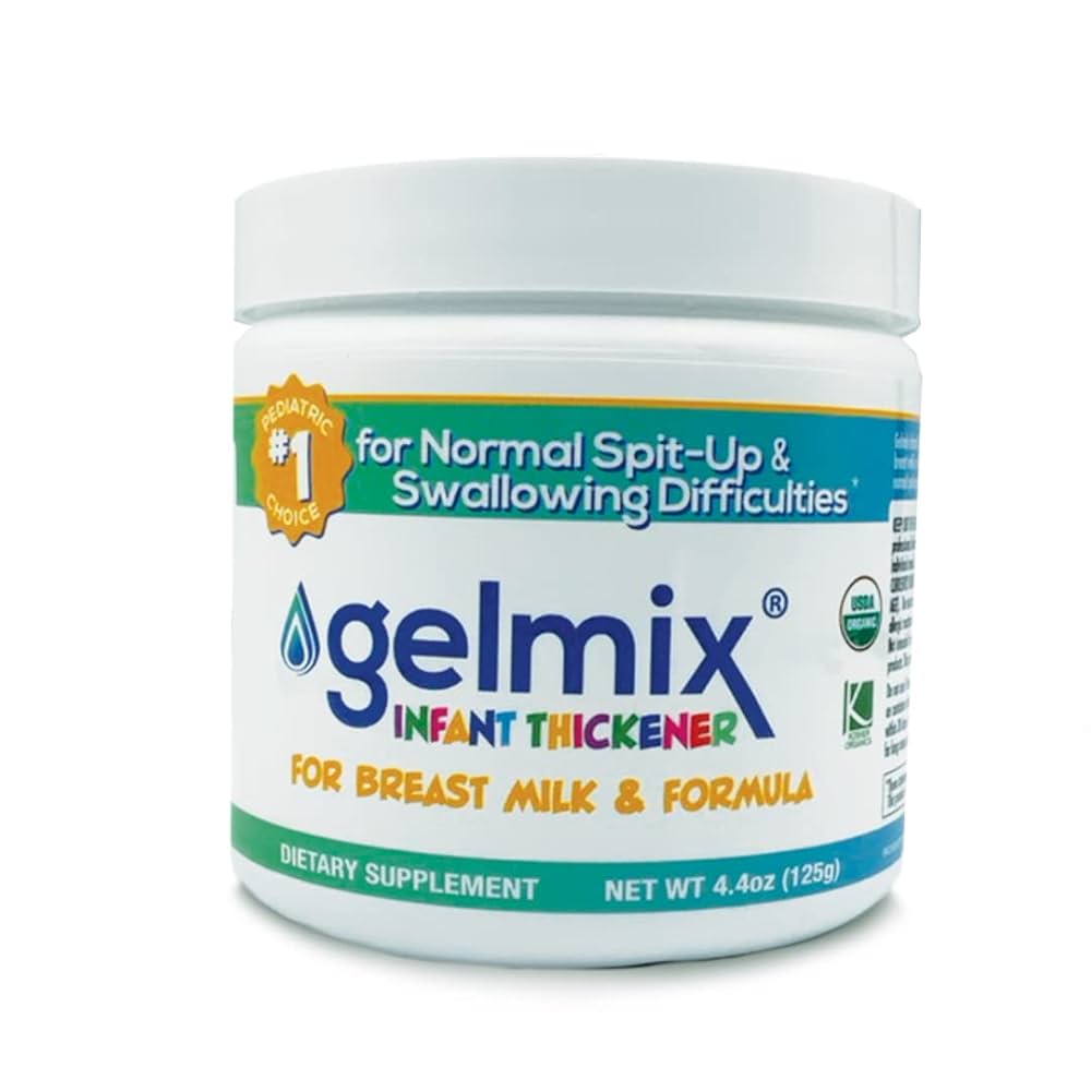Image of Gelmix Infant Thickener, 4.4 oz Jar – For Breast Milk & Formula