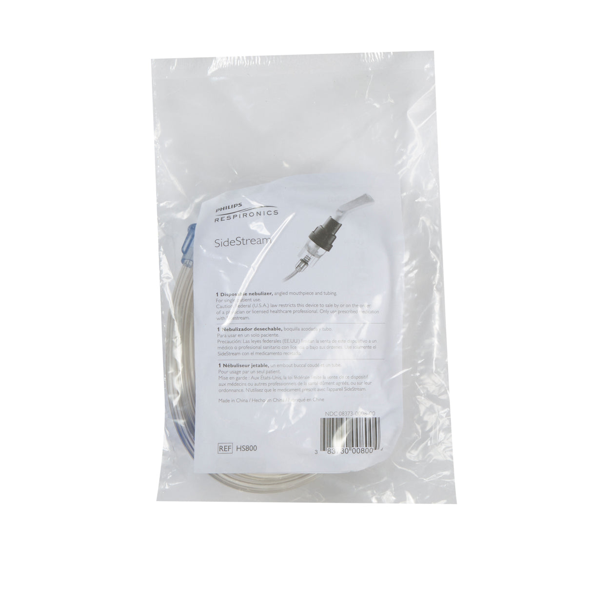 Image of Sidestream® Handheld Nebulizer Kit – Adult & Pediatric, Respironics HS800