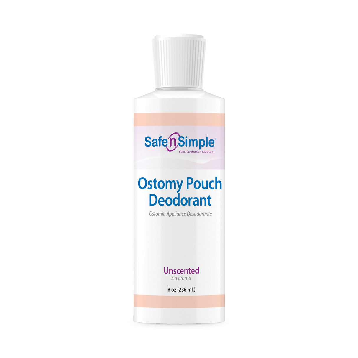Safe N Simple Ostomy Appliance Deodorant 8 oz. Bottle