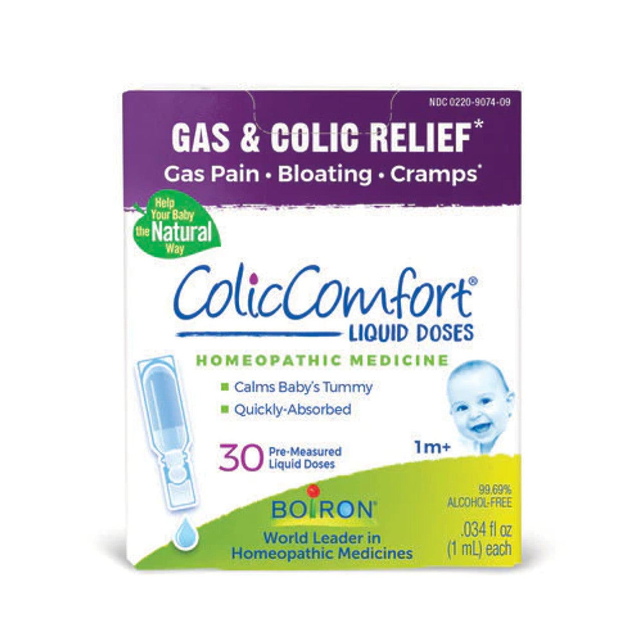 Image of Boiron Colic Comfort Homeopathic Medicine for Colic & Gas Relief, 30 ct