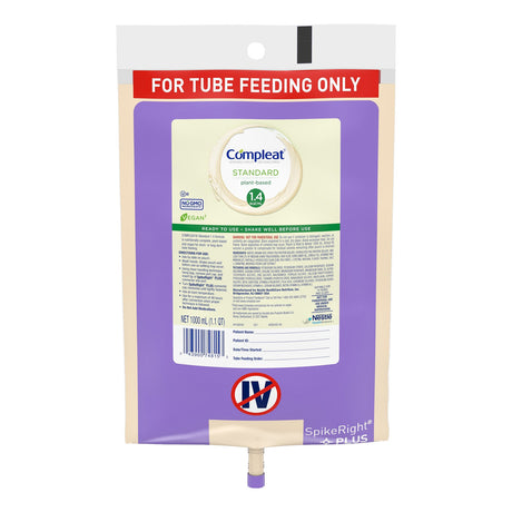 Image of Compleat Standard 1.4 Cal, SpikeRight Plus, 1000 mL UltraPak Bag