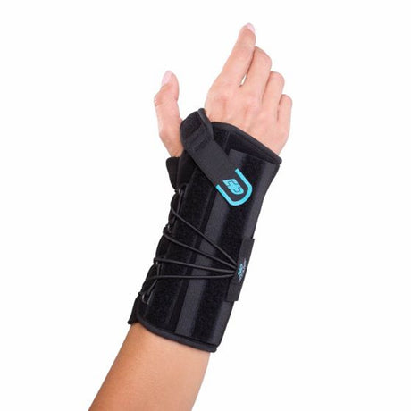 Image of DJO Advantage Stabilizing Speed Orthopedic Wrap, 5.5" to 9.5" Left Wrist