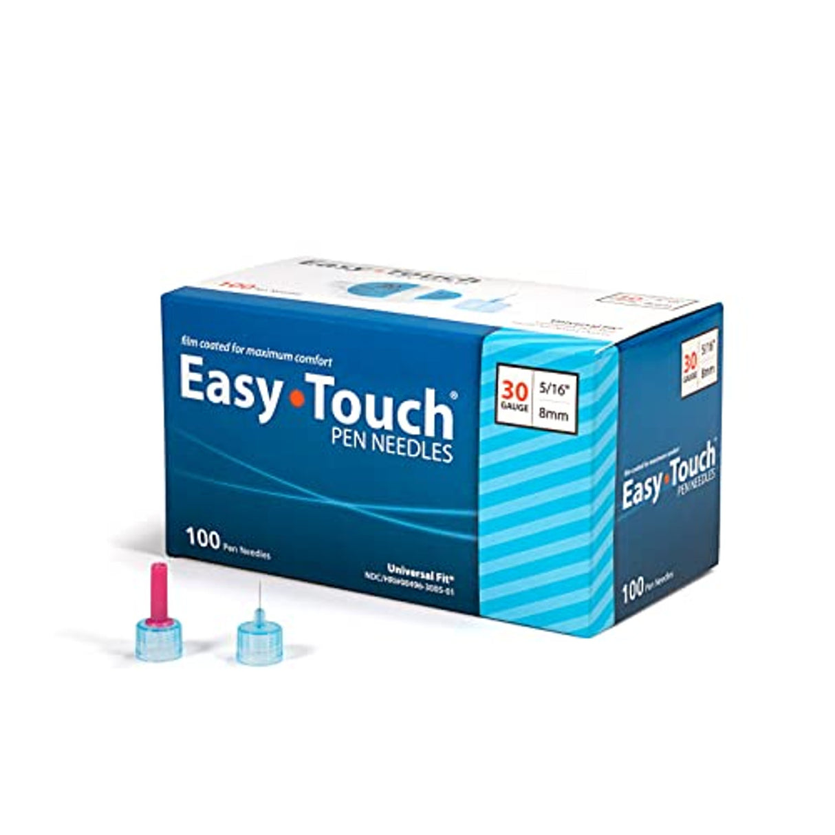 Image of Easy Touch Insulin Pen Needle 30G x 5/16" (100 count)