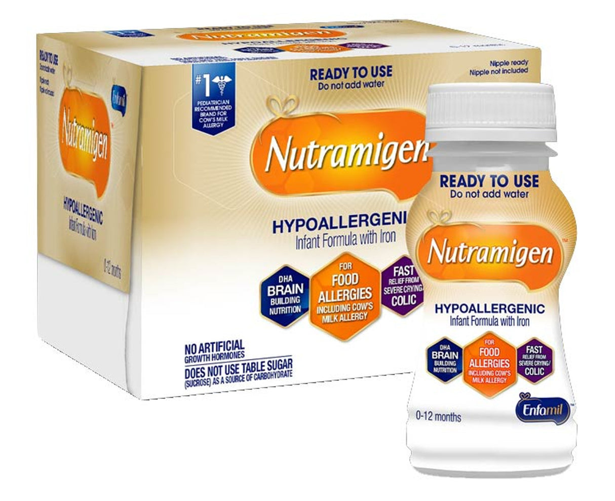 Image of Nutramigen Ready-to-Use Liquid, 6 fl. oz. Nursette Bottle