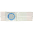 Image of 6" Right, White, Cool Comfort, Flat Panel Belt, Large, 2-5/8" x 3-1/8" Opening Placed 1" From Bottom