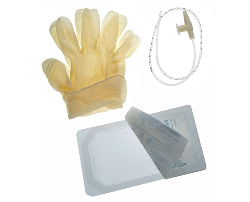 Image of AMsure Mini Suction Catheter Tray, 14 fr