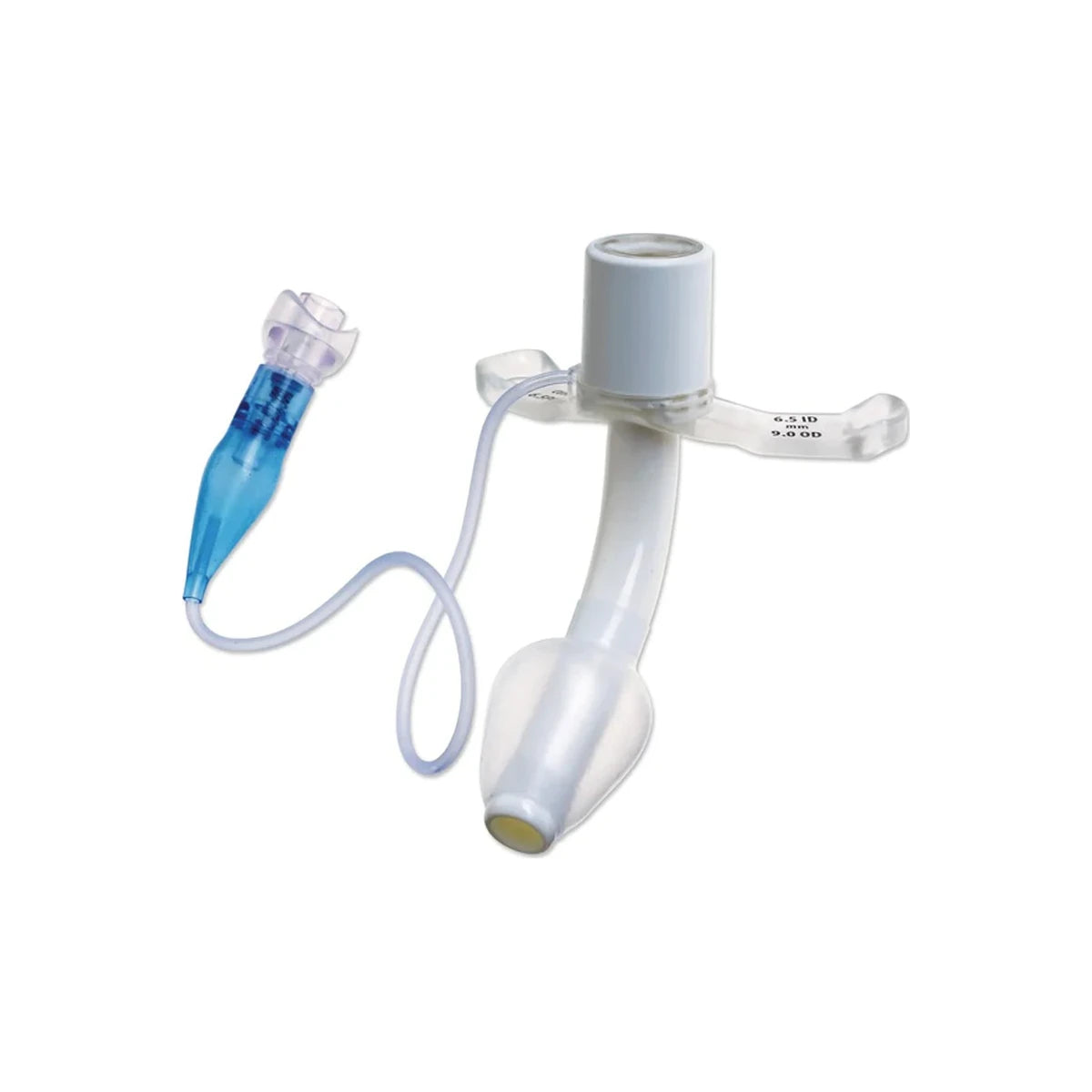 Image of Shiley Pediatric Tracheostomy Tube, Extra Long with TaperGuard Cuff, Size 6.5