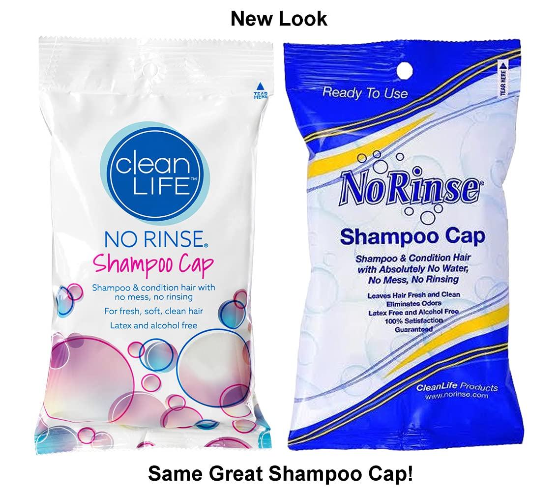 Image of cleanLIFE No-Rinse® Shampoo Cap – Latex-Free, Alcohol-Free