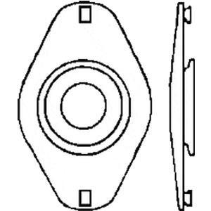 Image of Convert-A-Pouch Convex Face Plate, 1", 2/Package
