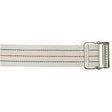 Image of Cotton Gait Belt, Standard Webbing, Metal Buckle, Pinstripe