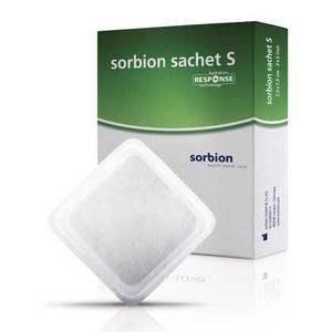 Image of Cutimed Sorbion Sachet Border 6" x 6" Total Size, 4" x 4" Pad Size