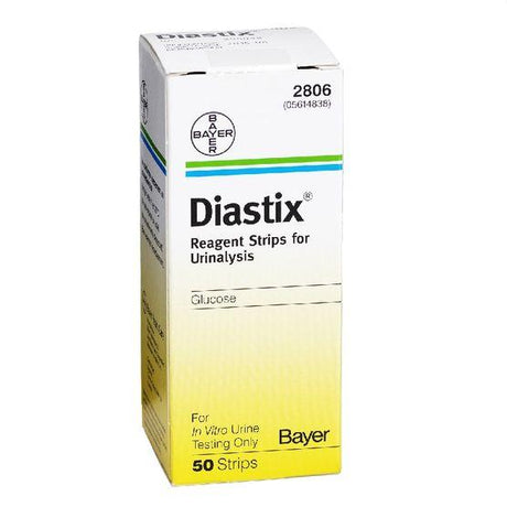 Image of Diastix® Reagent Test Strip, Urine Glucose - Box of 50
