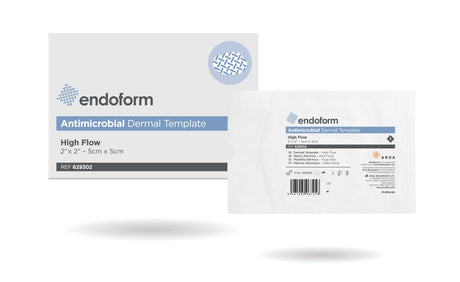 Image of Endoform Antimicrobial High Flow, 2" x 2"