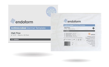 Image of Endoform Antimicrobial High Flow, 4" x 5"