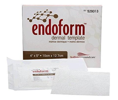 Image of Endoform Dermal Template 4" x 5" Fenestrated