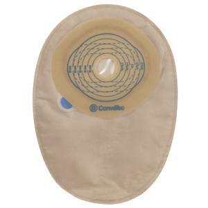 Image of Esteem + One-Piece Cut-to-Fit Closed-End Pouch, Modified Stomahesive, Filter, Opaque, 2 2/5" by 2 3/4"