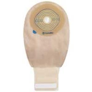 Image of Esteem + One-Piece Drainable Cut-to-Fit Pouch w/"visiClose, Filter, Modified Stomahesive, 12" panel Opaque, 2-2/5" by 2- 3/4"