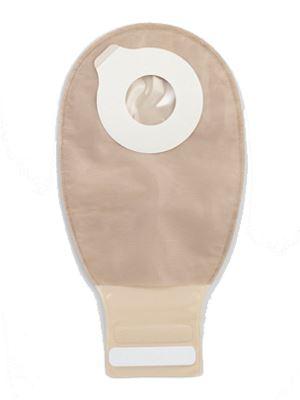 Image of Esteem Synergy + Drainable Pouch with InvisiClose and Filter, Transparent, Small, 12"