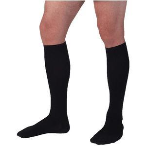 Image of Health Support Vascular Hosiery 15-20 mmHg, Knee Length, Sheer, Black, Short Size B