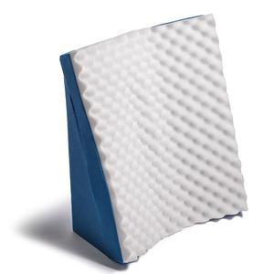 Image of Hermell Products Dual Position Comfort Bed Wedge 22" x 19" x 12" White, Poly/Cotton