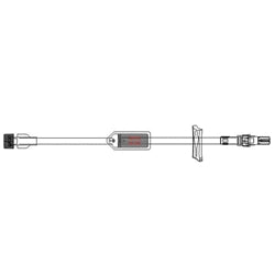 Image of Macrobore Extension Set with 1-1/5 Micron Filter, 8", 4 mL Priming Volume