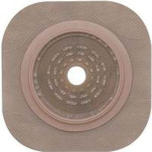 Image of Hollister New Image FlexWear Up to 1-3/4" Cut-to-Fit Flat Skin Barrier, 2-1/4" Flange, Tape Border, Red