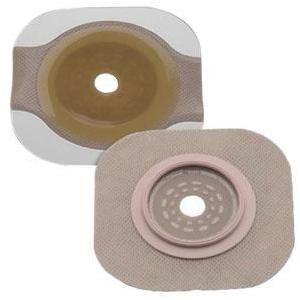 Image of Hollister New Image FlexWear Up to 2-1/4" Cut-to-Fit Flat Skin Barrier,  2-3/4" Flange, Tape Border, Blue