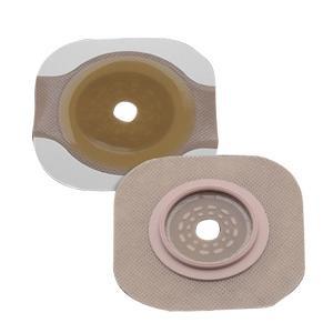 Image of Hollister New Image Flextend Up to 1-3/4" Cut-to-Fit Flat Skin Barrier, 2-1/4" Flange, Tape Border, Red