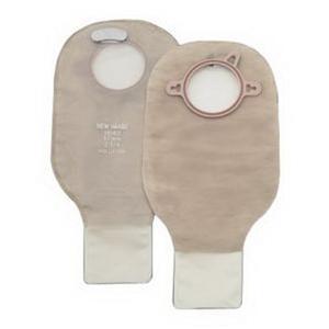 Image of Hollister New Image Two-Piece Drainable Pouch, Filter, Clamp Closure, 1-3/4" Flange, Transparent