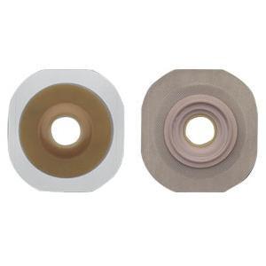 Image of Hollister New Image Flextend 1-5/8" Pre-Cut Convex Skin Barrier, 2-3/4" Flange, Tape Border, Blue