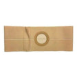 Image of Nu-Comfort 2" Wide Beige Support Belt 2-1/2" I.D. Ring Plate 36"-40" Waist Large, Latex-Free