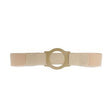 Image of Nu-Comfort 2" Wide Beige Support Belt 2-7/8" I.D. Ring Plate 32"-35" Waist Medium, Latex-Free