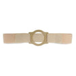 Image of Nu-Comfort 2" Wide Beige Support Belt 2-7/8" I.D. Ring Plate 47" - 52" Waist 2X-Large, Latex-Free