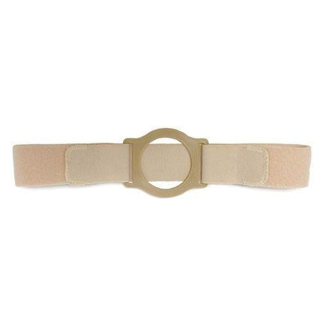 Image of Nu-Comfort 2" Wide Beige Support Belt 2-7/8" I.D. Ring Plate 47" - 52" Waist 2X-Large, Latex-Free