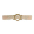 Image of Nu-Comfort 2" Wide Beige Support Belt 3-1/8" Ring Plate 47" - 52" Waist 2X-Large, Latex-Free