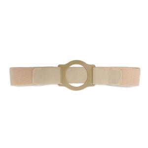 Image of Nu-Comfort 2" Wide Beige Support Belt 3-1/8" Ring Plate 47" - 52" Waist 2X-Large, Latex-Free