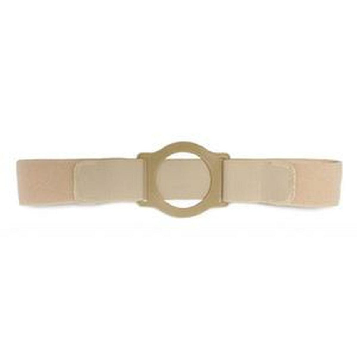 Image of Nu-Comfort 2" Wide Beige Support Belt 3-3/8" I.D. Ring Plate 41" - 46" Waist X-Large, Latex-Free