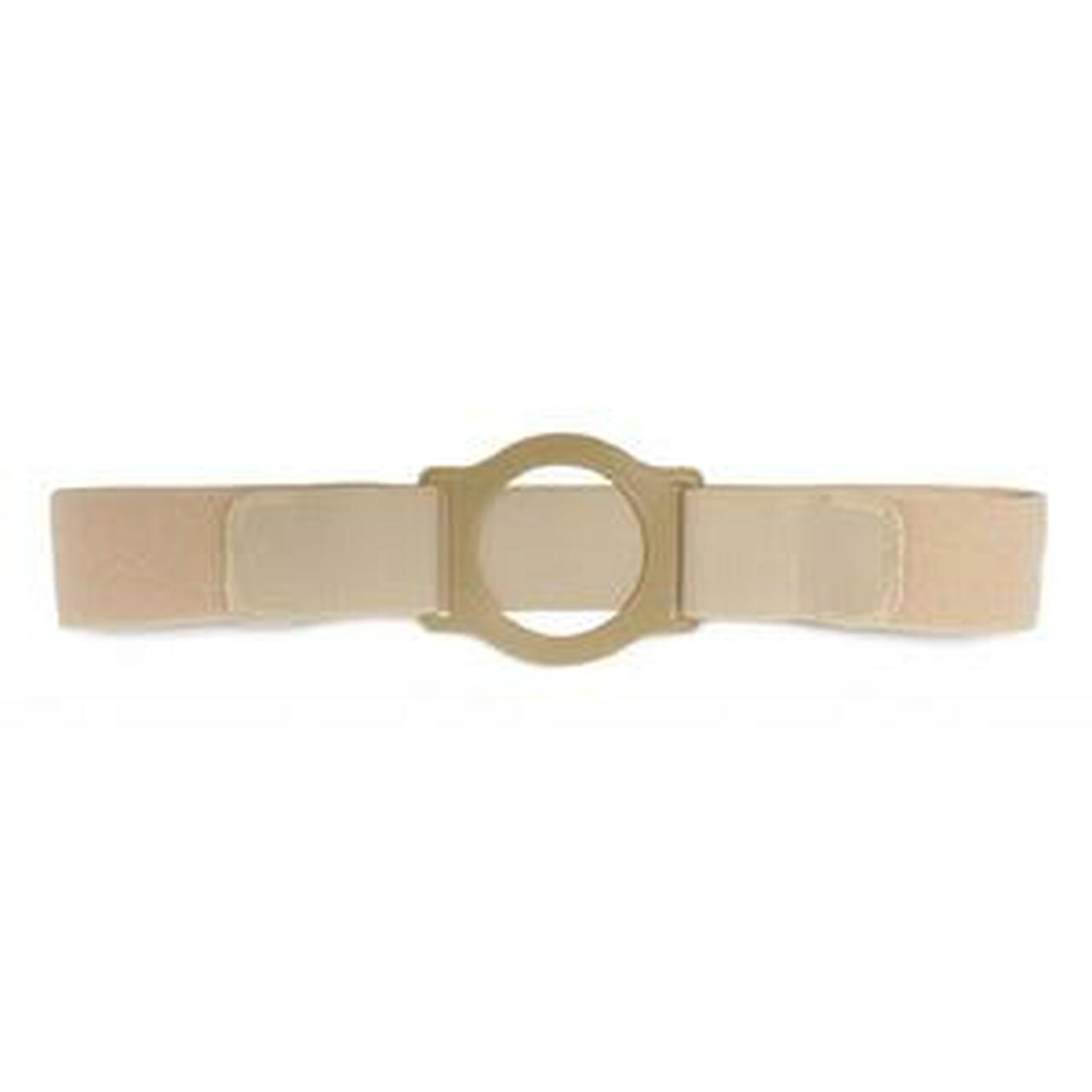 Image of Nu-Comfort 2" Wide Beige Support Belt 3-3/8" I.D. Ring Plate 41" - 46" Waist X-Large, Latex-Free