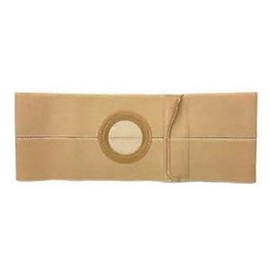 Image of Nu-Form 6" Beige Support Belt Beige 2-1/8" Center Opening 28" - 31" Waist, Small