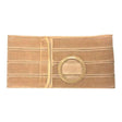 Image of Nu-Form 7" Beige Support Belt 2-5/8" x 3-1/8" Belt Ring Placed 1-1/2" From Bottom 47" - 52" Waist Left, 2X-Large