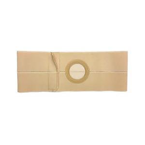 Image of Nu-Form 7" Beige Support Belt 3-3/8" Opening Placed 1-1/2" From Bottom, Large, Left