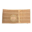 Image of Nu-Form Beige Support Belt 2-1/4" Opening 1-1/2" From Bottom 7" Wide 36" - 40" Waist Left, Large