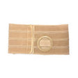 Image of Nu-Form Beige Support Belt 2-1/8" Opening 1-1/2" From Bottom 8" Wide 28" - 31" Waist Small, Left