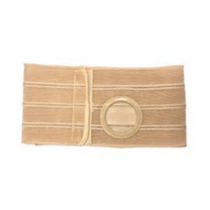 Image of Nu-Form Beige Support Belt 2-1/8" Opening 1-1/2" From Bottom 8" Wide 28" - 31" Waist Small, Left