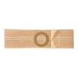 Image of Nu-Form Beige Support Belt 2-7/8" x 3-3/8" Center Opening 3" Wide 32" - 35" Waist Medium